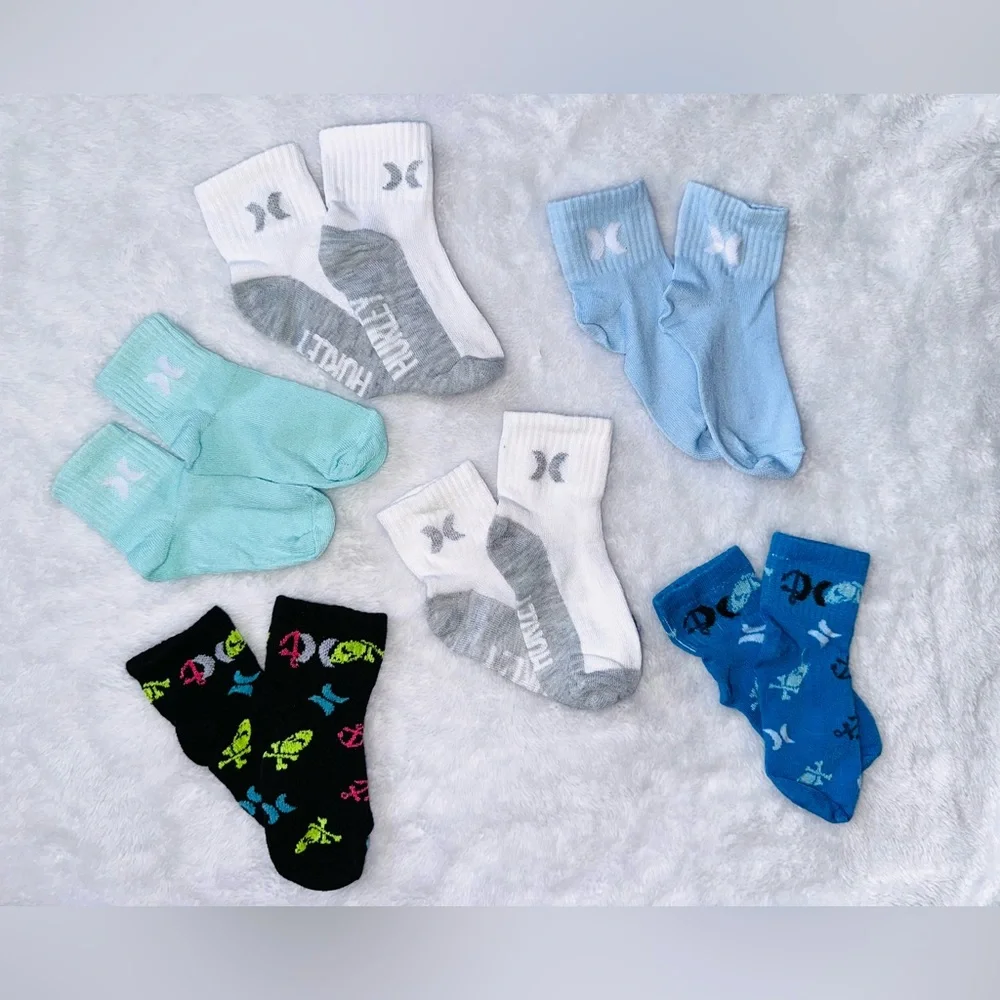 Hurley Toddler Sock bundle